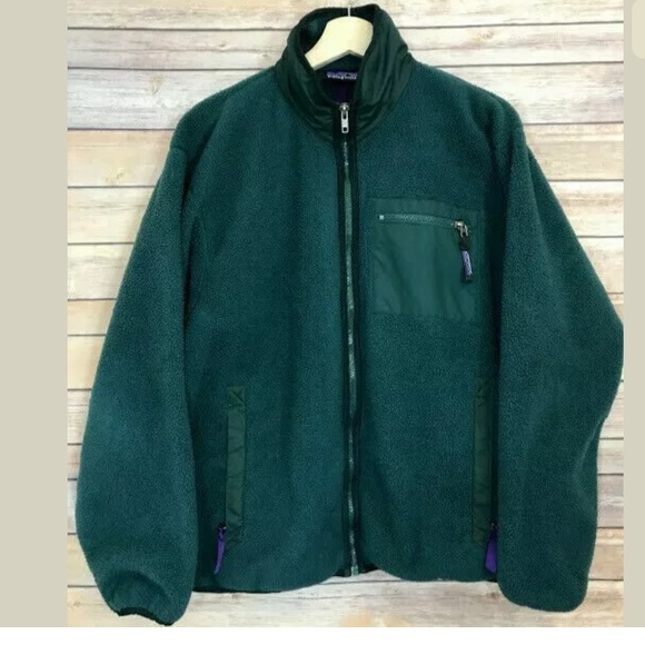 Vintage Patagonia Mens Fleece Jacket 